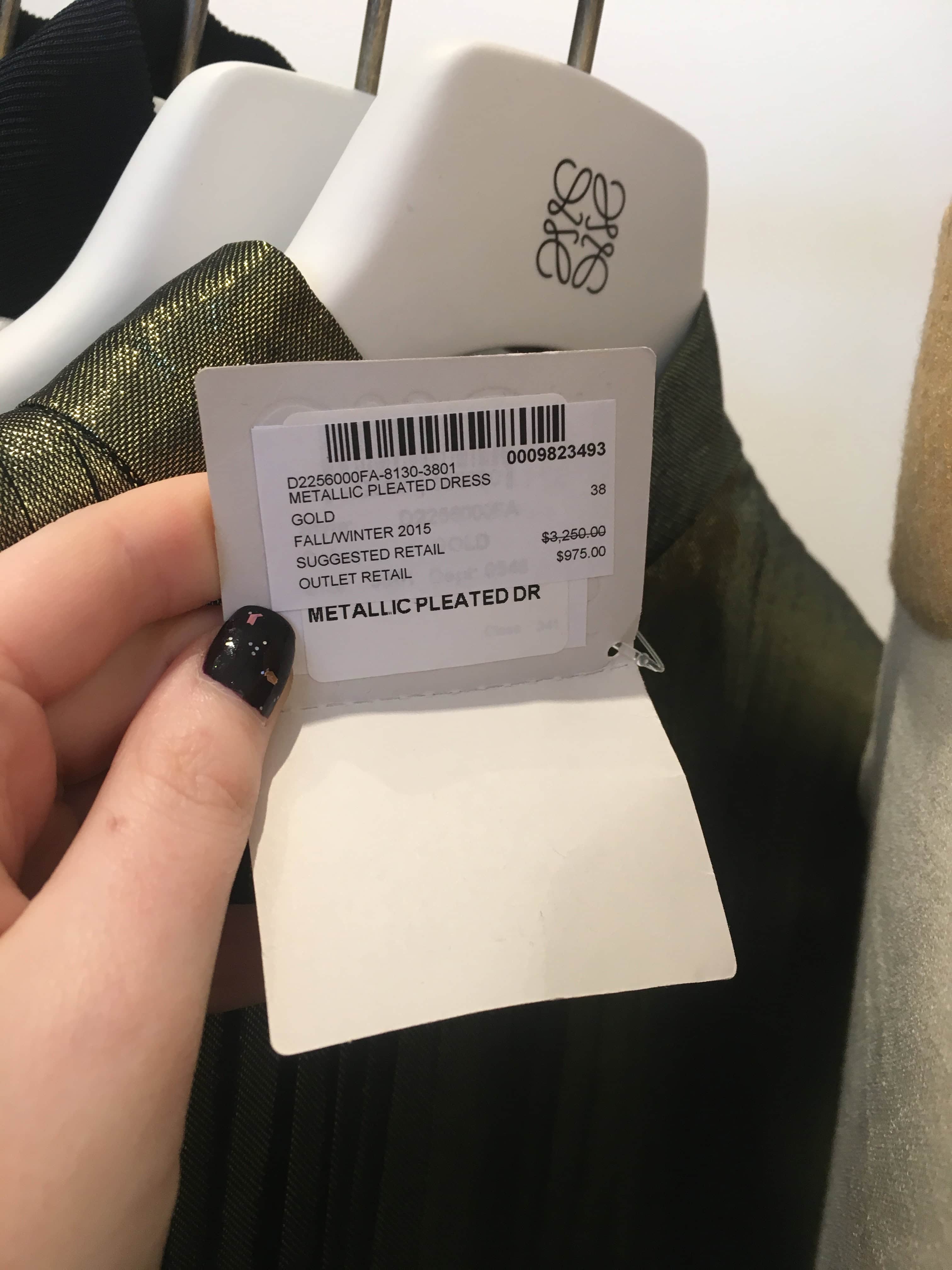 loewe outlet woodbury common