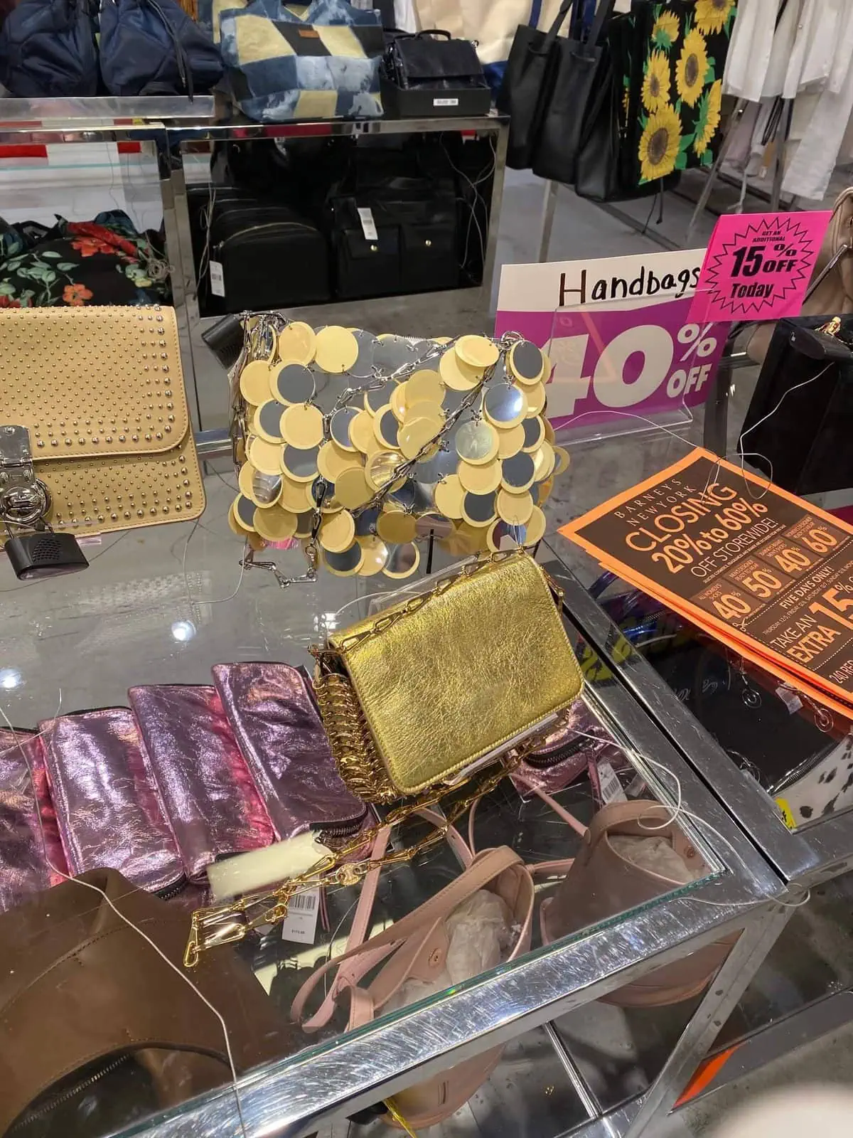 Barneys warehouse closing sale merchandise